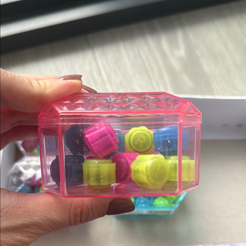 (pink container) Gonggi / Korean Jacks and Seven Stones